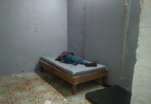 Seis indigentes se protegen del frío en Refugio Temporal de Invierno