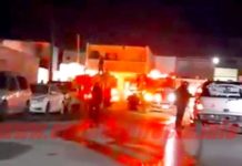 Reportan incendio en colonia popular y al parecer muere una persona