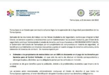 Brindan Mesas Ciudadanas de Seguridad y Justicia reconocimiento a políticas de Gobernador Francisco García Cabeza de Vaca.