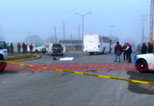 Unidad del transporte mata a peatón en colonia popular