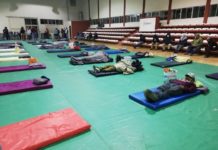 Realiza operativo Protección Civil y Policía Estatal ante temperaturas gélidas.