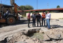 Avanzan trabajos de rehabilitación de red de drenaje sanitario, obras que traerán mejores condiciones para los reynosenses