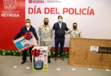 Rinde Carlos Peña Ortiz homenaje a fuerzas de seguridad en el Día del Policía