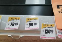 Carestía pega al precio de las frutas