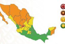 Tamaulipas está en color amarillo en semáforo del Covid-19