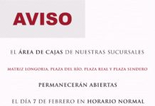 Cajas de COMAPA Reynosa estarán abiertas el 07 de febrero