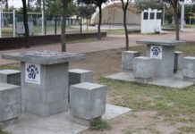 17 meses y contando: Vandalizadas mesas de ajedrez