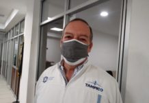 Vacunaron contra la influenza a personal de Tránsito de Tampico