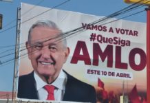 Investiga INE aparición de espectaculares de AMLO en Tamaulipas