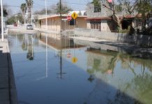 Millonaria obra bajo aguas residuales