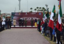Festejan a la Bandera de México en su Día