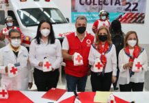 Encabeza Aída Féres de Nader Inicio de la Colecta Nacional de la Cruz Roja