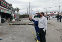 Llega personal de Cre a supervisar fugas de gas registradas