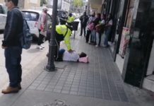 Carro de ruta embiste a jovencita