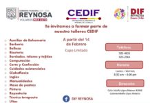 Inicia DIF Reynosa inscripciones a talleres CEDIF