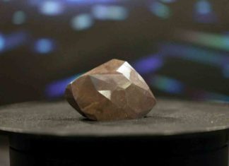 El mayor diamante negro natural del mundo se subasta por 4,3 mdd