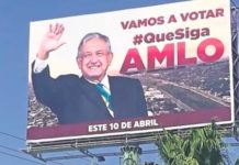 Suman 54 espectaculares instalados en Tamaulipas en apoyo a AMLO