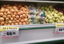 Frutas a precio de oro