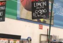 Se mantiene alto el precio del kilo de limón, en más de 80 pesos
