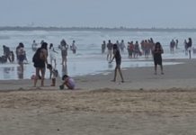 60 Mil Personas Visitaron Playa Miramar en Fin de Semana Largo.