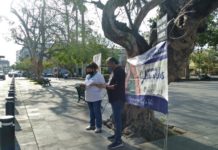 Oran por el fin del aborto y la pandemia en Campaña 40 Días por la Vida