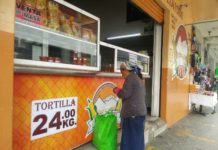 Sube a 24 pesos el kilo de tortilla y 21 pesos el kilo de la masa