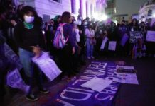 Ni una asesinada más gritaron hoy colectivos feministas al marchar en Tampico