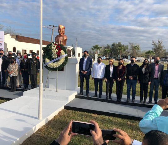 Presidente Municipal Carlos Peña Ortiz , conmemora 273 años de la fundación de Reynosa