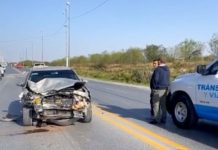Accidente en la Ribereña deja daños y lesionados
