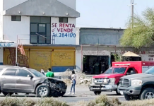 Accidente vial deja daños y un lesionado sobre carretera Reynosa-Río Bravo
