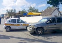 Accidentes viales siguen registrándose dejando daños y caos vial