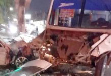 Aparatoso accidente deja daños y personas lesionadas