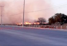 Bomberos sofocan otra vez incendios en pastizales y predios baldíos
