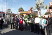 Celebran CCXVI aniversario del natalicio de Benito Juárez