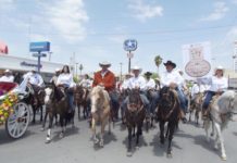 Celebran tradicional cabalgata conmemorativa al 273 aniversario de Reynosa
