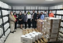 Consejo Distrital del INE entregó lista nominal de electores a representantes de partidos políticos