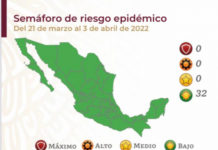 Todo México estará en verde a partir del próximo lunes