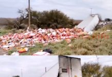 Muere conductor aplastado por pesada unidad
