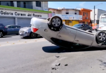 Registran aparatoso accidentes viales con lesionados el fin de semana
