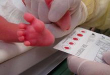 Prueba de tamizaje para recien nacidos
