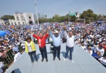 Más de 30 mil tamaulipecos acompañan a el Truko em sui registro