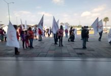Antorchistas exigen 3 mil 600 despensas a SEBIEN