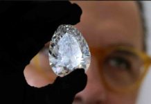 Exponen en Dubái diamante blanco gigante; luego será subastado