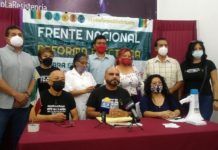 Exigen a Rosa González apruebe la Reforna Eléctrica
