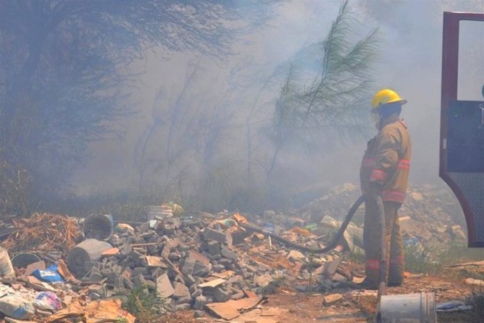 A la alza incendios en predios baldíos