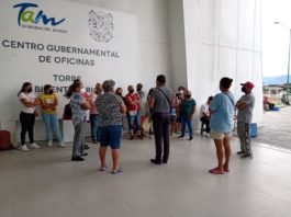 Antorchistas reclaman 2 mil despensas a la SEBIEN