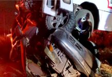 Aparatoso accidente en el “Viaducto de la Muerte” deja personas lesionadas