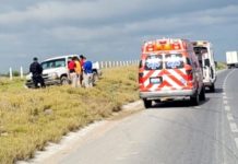 Aparatoso accidente vial deja daños en el “Viaducto de la Muerte”