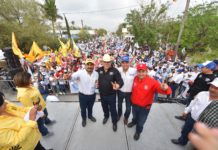 Reciben a Truko, con fuerza y unidad en Río Bravo