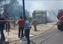 Se incendian fosas de Telmex